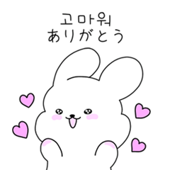 [LINEスタンプ] メリンの一日(韓国語＆日本語)