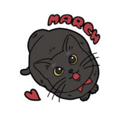 [LINEスタンプ] マーチちゃんが可愛い
