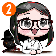 [LINEスタンプ] スタンプ！！おしのさん【後編】