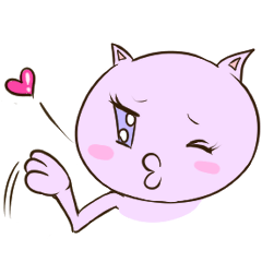 [LINEスタンプ] ラブリーキラキラねこ第二弾