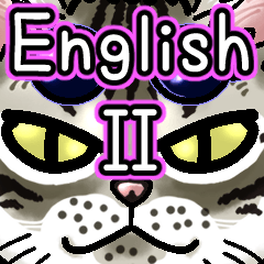 [LINEスタンプ] エジプシャンマウな猫➇～☆BIG＆英語Ver.Ⅱの画像（メイン）
