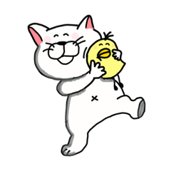 [LINEスタンプ] まっこちゃんのねこ