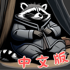 [LINEスタンプ] 小さなアライグマの生活 Part3 (漢字 Ver)