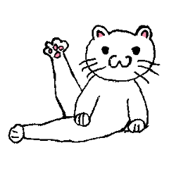 [LINEスタンプ] 手描きのゆるい動物スタンプ