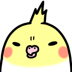 [LINEスタンプ] オカメインコのちきんちゃん☆11