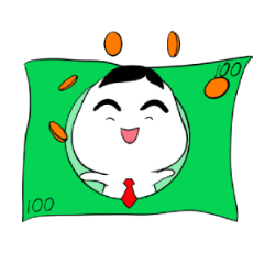 [LINEスタンプ] 百ドル兄