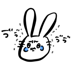 [LINEスタンプ] うさぎLv.22