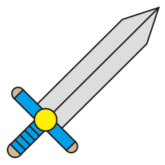 [LINEスタンプ] 伝説の剣を使う人