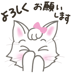 [LINEスタンプ] 動く！ トパーズと仲間たち（4匹の猫）