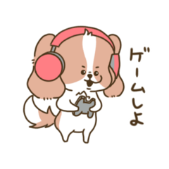 [LINEスタンプ] キャバリアのぼく