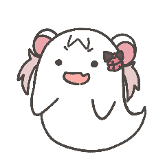 [LINEスタンプ] おばけ らびす