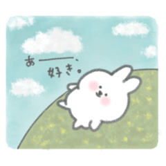 [LINEスタンプ] いろんなうさぎ①