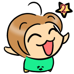 [LINEスタンプ] ななさんといっしょ。に☆