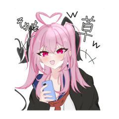 [LINEスタンプ] ゆめかわJKの日常