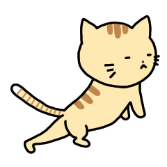 [LINEスタンプ] カオスな日常みゅうCats