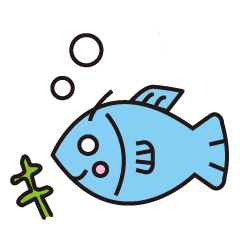 [LINEスタンプ] 可愛いお魚さん