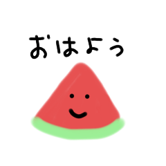 [LINEスタンプ] すいか＆スイカ