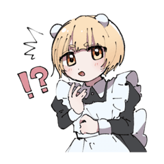 [LINEスタンプ] ぽっぴにゃんスタンプ(キャラメル味)