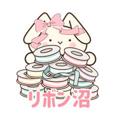 [LINEスタンプ] ハンドメイドに沼るうさぎ