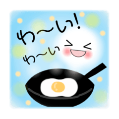 [LINEスタンプ] Smile＆Smile！FOOD☆POP-UPスタンプ☆
