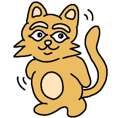 [LINEスタンプ] 素直な猫のスナネコ