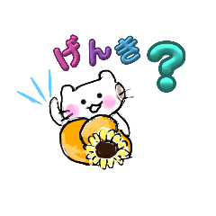 [LINEスタンプ] ラブリーキャットmeekoの一日