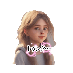 [LINEスタンプ] AI彼女から彼への毎日LOVEメッセージ2