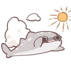 [LINEスタンプ] ジンベエザメのじべお3