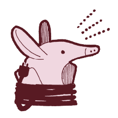[LINEスタンプ] ツチブタアダプタ