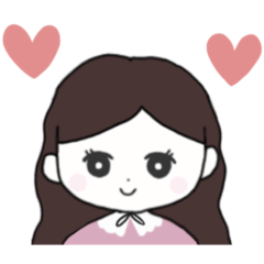 [LINEスタンプ] 女の子の毎日スタンプ♡