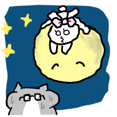 [LINEスタンプ] 秋にも使える☆めがねのぶんさん