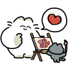 [LINEスタンプ] 我々はねこである 秋だねぇ