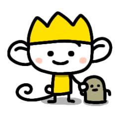 [LINEスタンプ] 山のサル