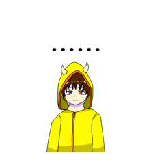 [LINEスタンプ] Fの居る町  1