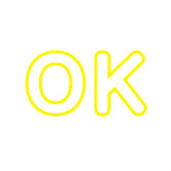 [LINEスタンプ] 一言スタンプ(OK系)
