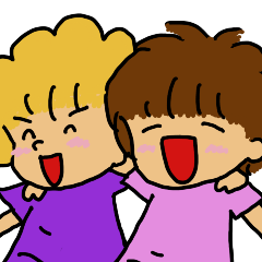 [LINEスタンプ] サンパチトリオ