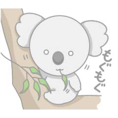 [LINEスタンプ] のんびりコアラさんの日常