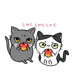 [LINEスタンプ] 福を呼ぶ！！かぎしっぽねこ大ちゃんの秋