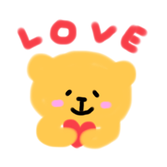 [LINEスタンプ] ぽちゃっとしたくま2