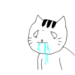 [LINEスタンプ] 涎まみれの猫ども