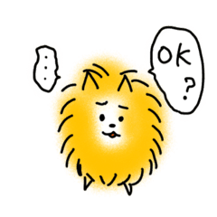 [LINEスタンプ] 苦みばしったポメラニアン