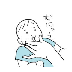 [LINEスタンプ] popobaby(男の子)