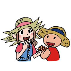 [LINEスタンプ] 農園！その＆みの敬語スタンプ