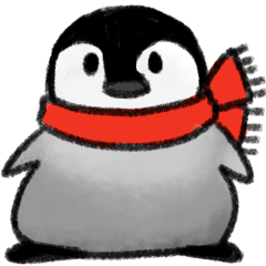 [LINEスタンプ] ペンギンははは、世界は疲れた