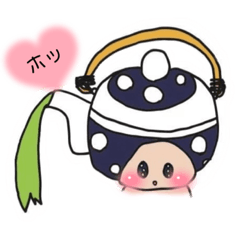 [LINEスタンプ] 嬉野温泉お茶っティー3 ドッティー吉田入り