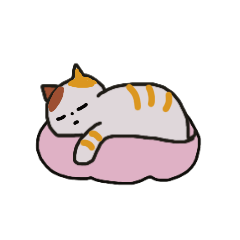 [LINEスタンプ] あおねこスタンプタオルケット