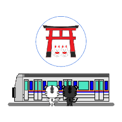 [LINEスタンプ] 京町さん歩8