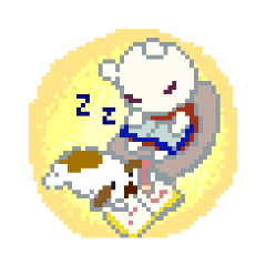 [LINEスタンプ] あめちゃんのドット絵スタンプ