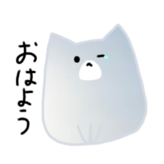 [LINEスタンプ] 背景スタンプ！(猫ちゃん)