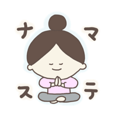 [LINEスタンプ] ヨガとわたし